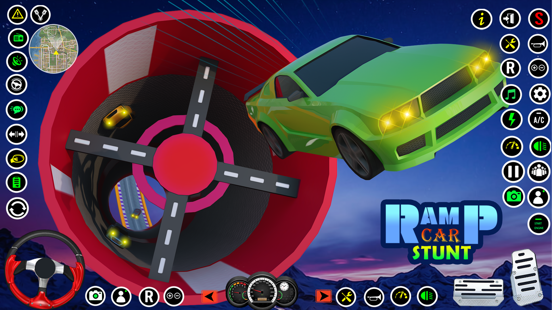Ramp Car Stunts GT: Car Games Game Screenshot