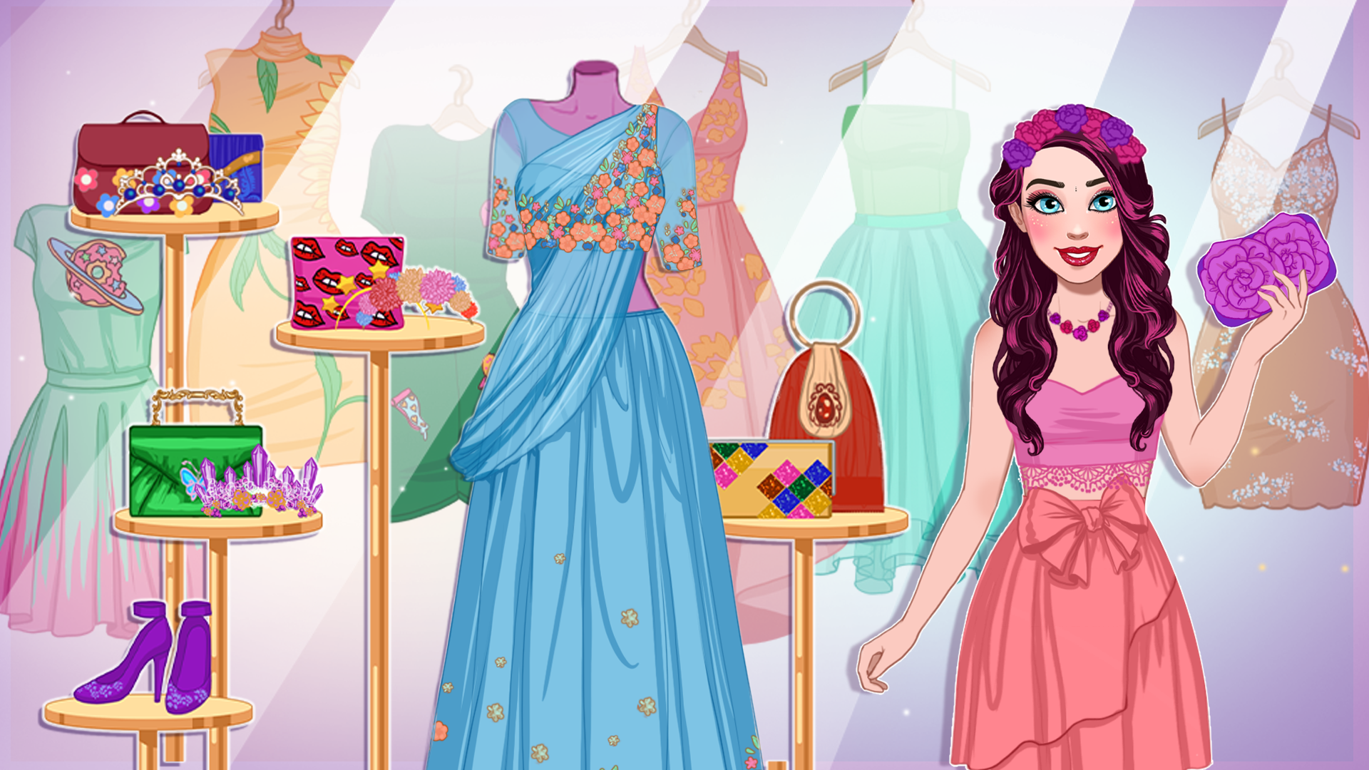 Sophie Fashionista Dress Up Game Screenshot