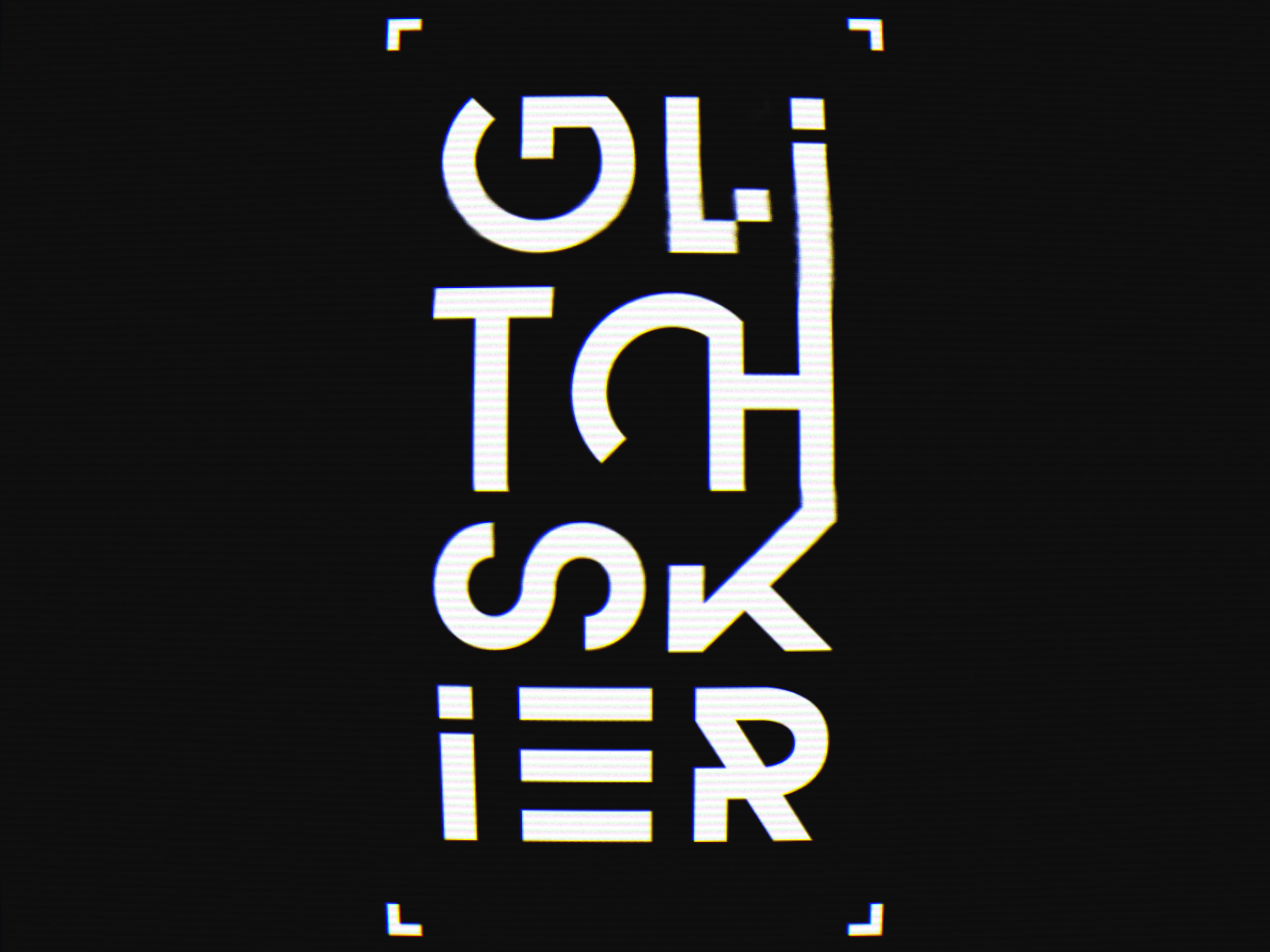 Glitchskier Game Screenshot