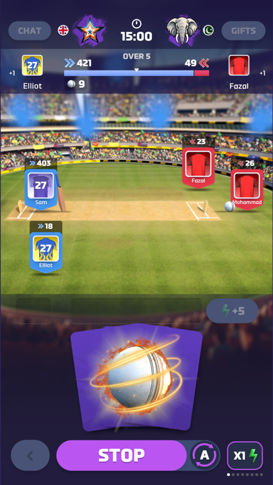 Cricket Rivals: Online Game Game Screenshot