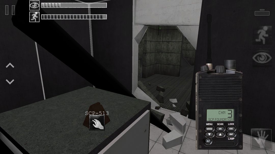 Screenshot of SCP Containment Breach Mobile