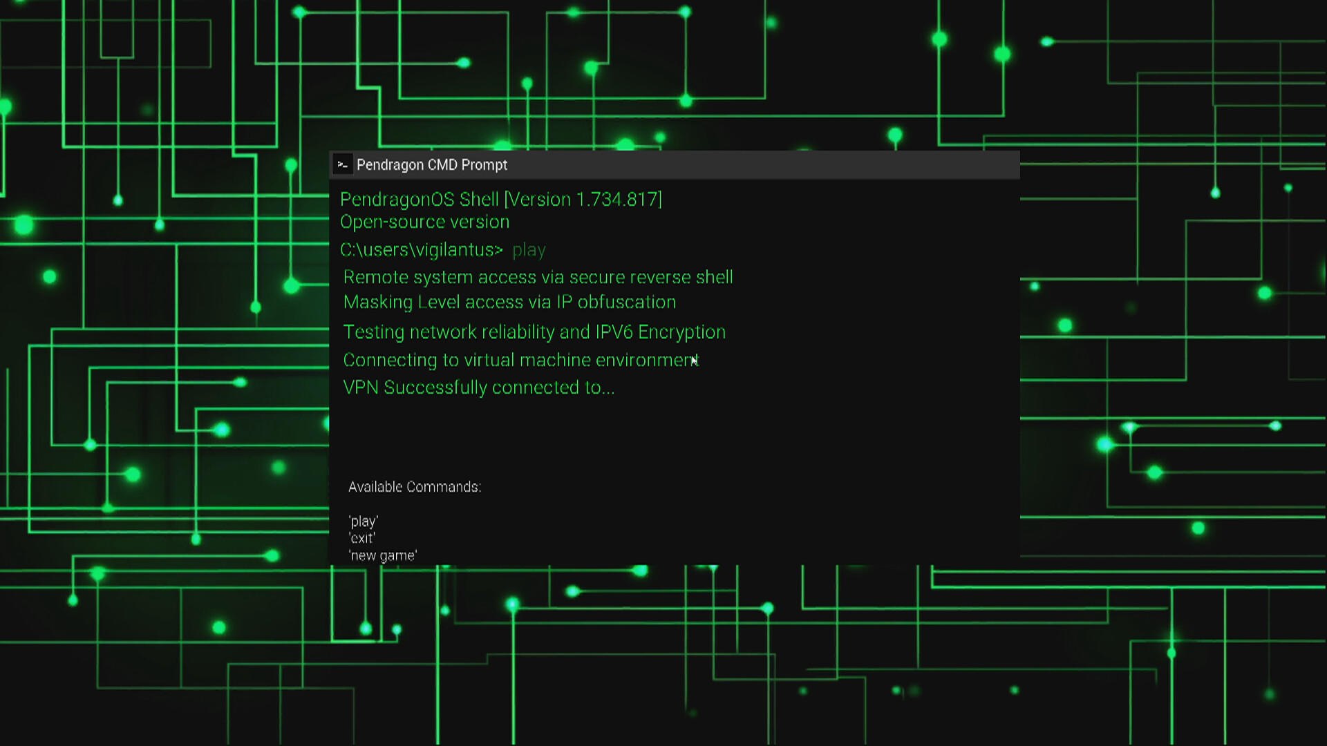 Screenshot of Dark Web: Vigilante