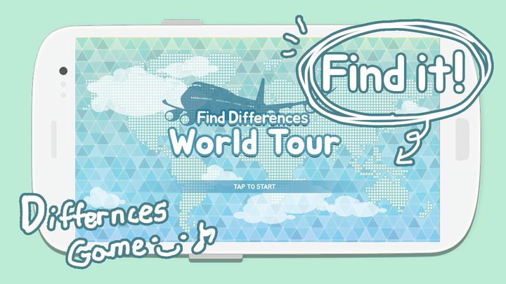Screenshot 1 of Find Differences-World Tour 3.8