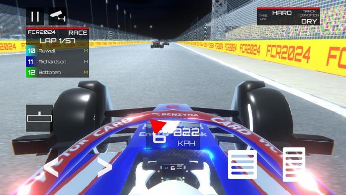 Captura de Tela do Jogo FORMULA CAR RACE 2024