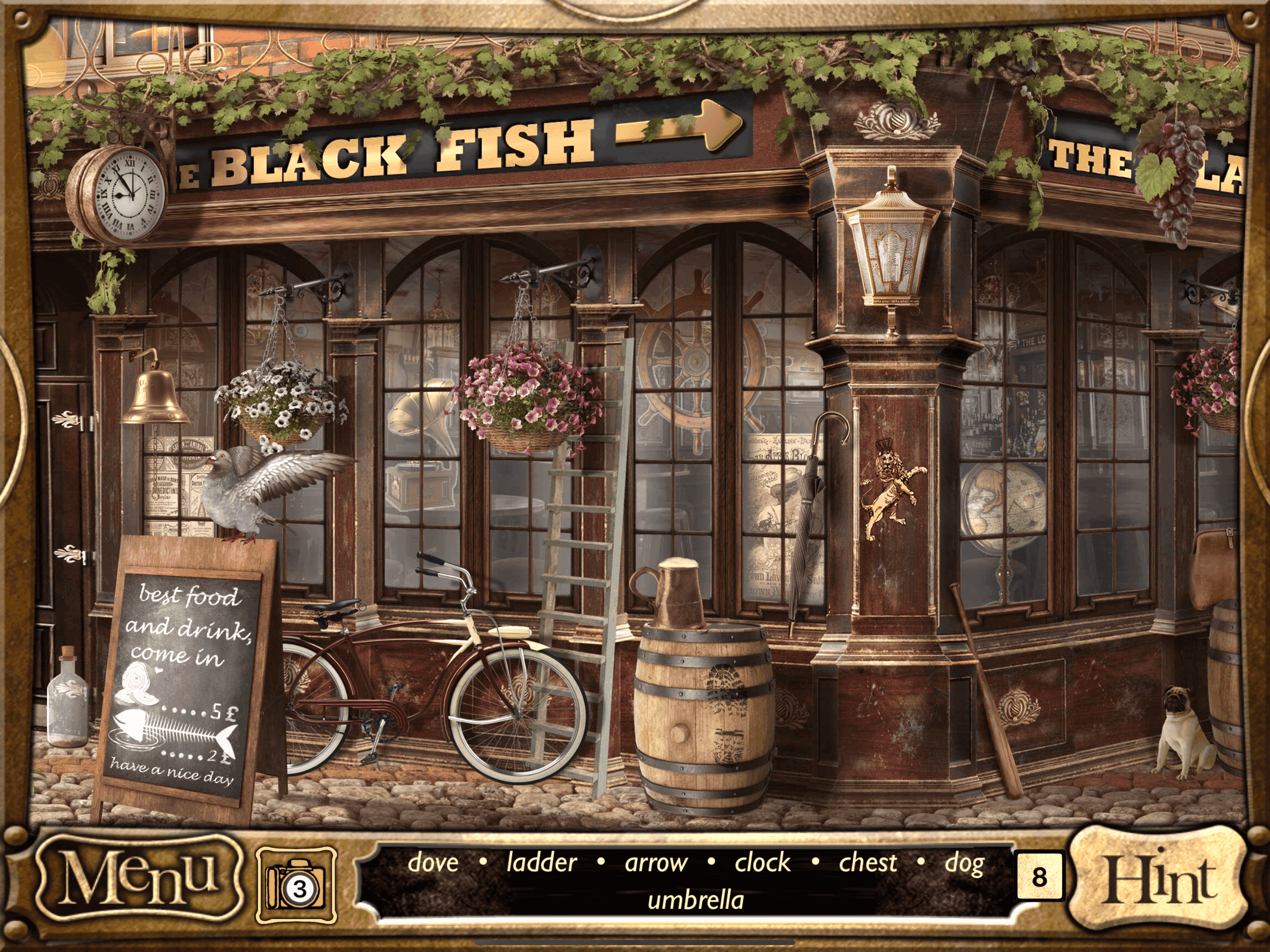 Detective Holmes Hidden Object ภาพหน้าจอเกม