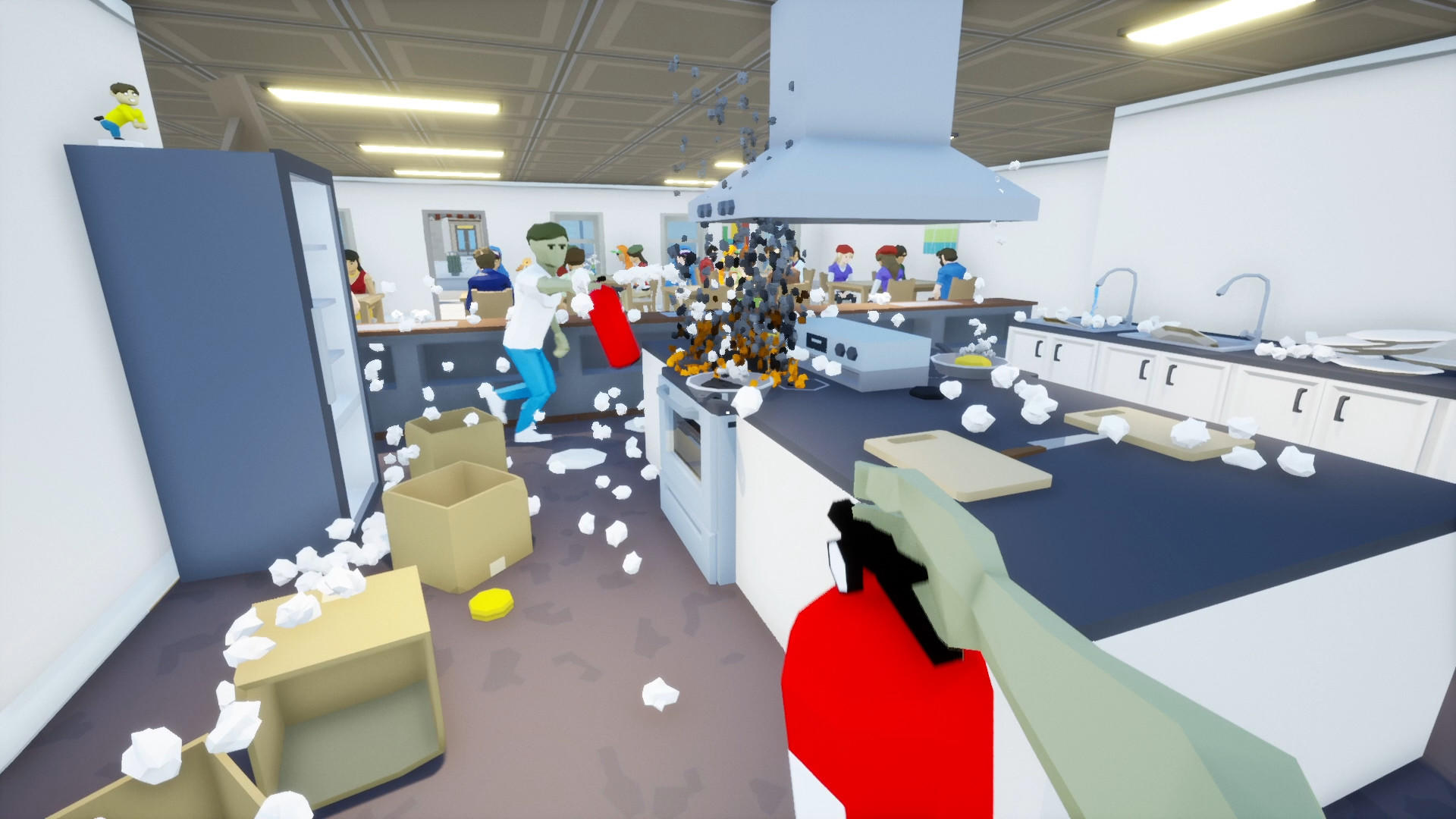 One-armed cook screenshot game