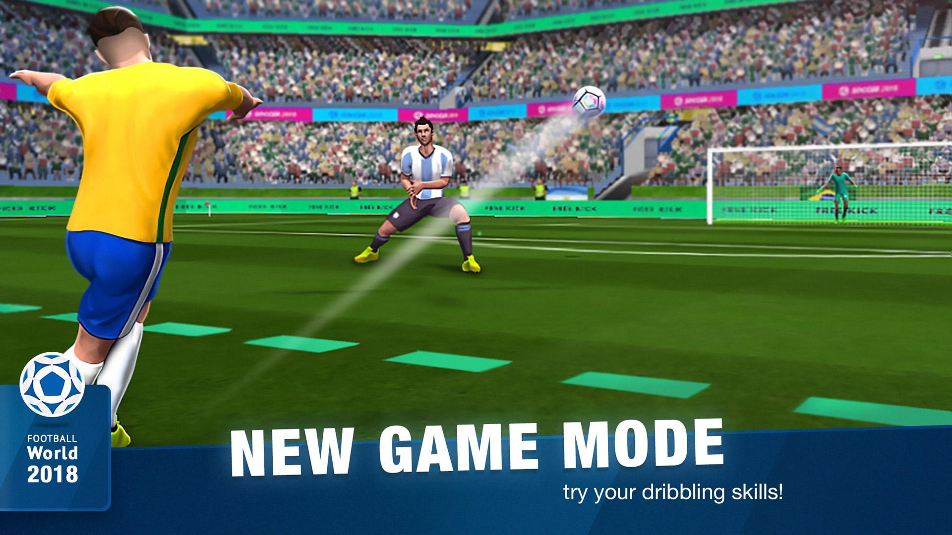 Скриншот игры FreeKick Soccer 2021