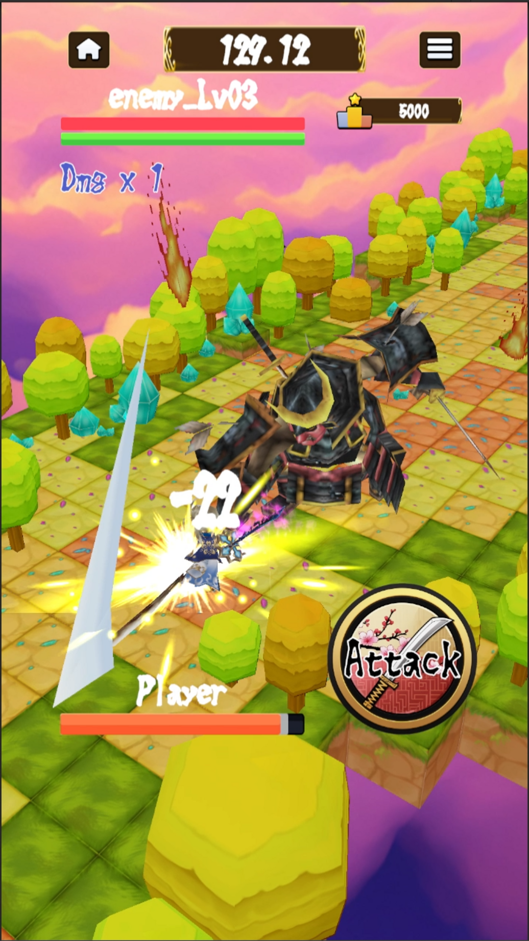 SAMURAI ELEMENTS-JAPAN Action Game Screenshot