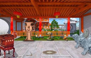 Escape Game Studio - Chinese Residence Game Screenshot