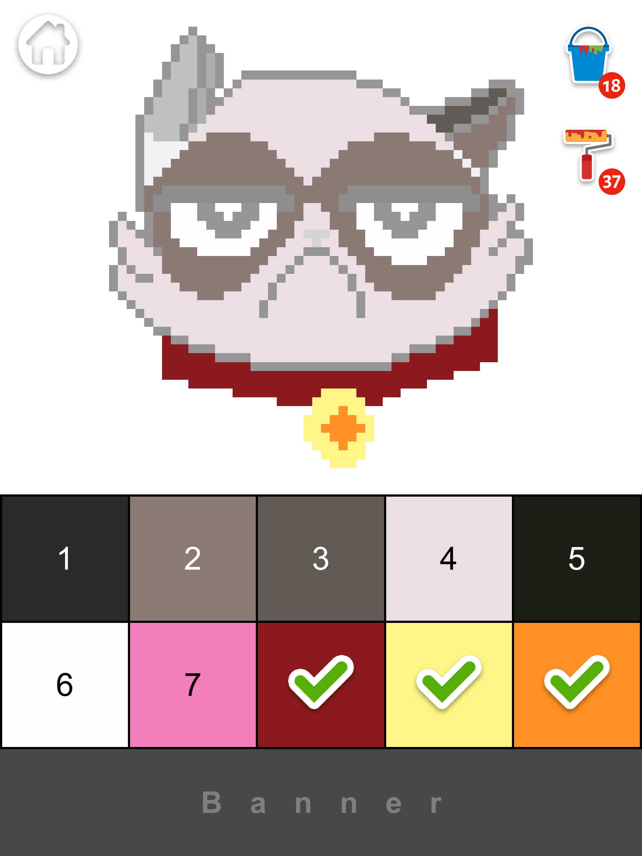 Color Art - Color by Number Game Screenshot