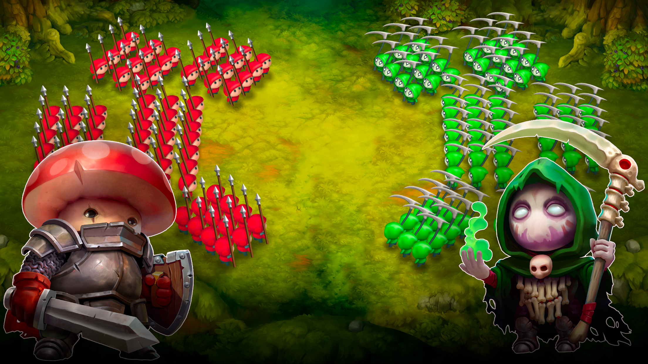 Mushroom Wars 2: RTS Strategy Game Screenshot