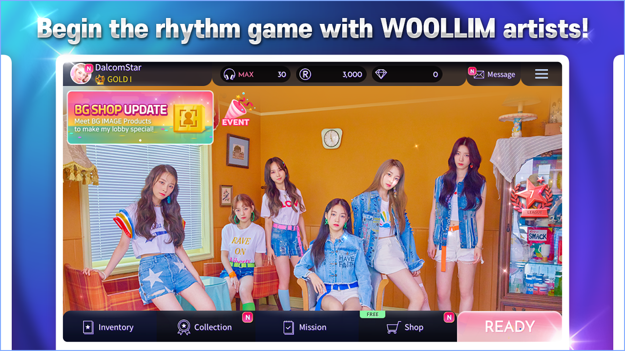 SUPERSTAR WOOLLIM Game Screenshot