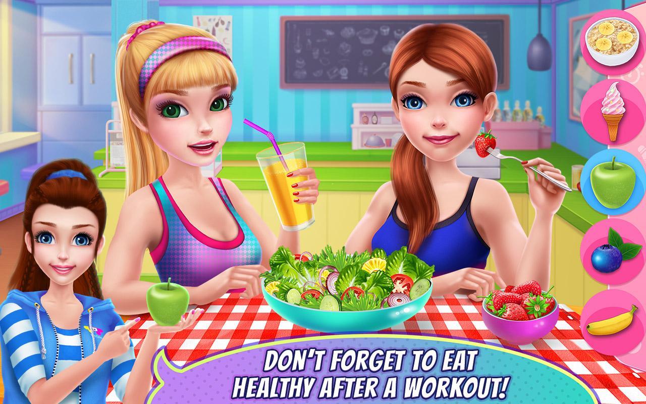 Fitness Girl - Dance & Play Game Screenshot