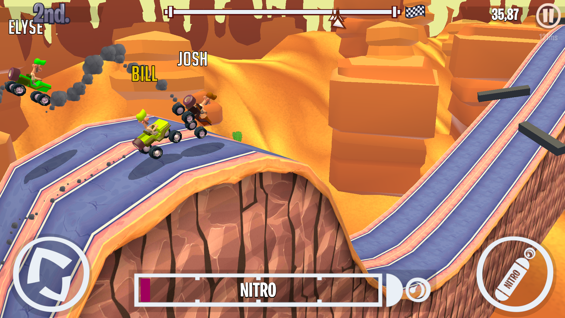 Lane Hoggers Game Screenshot