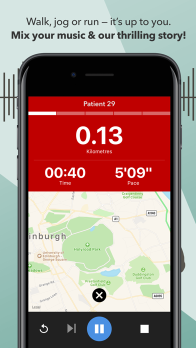 Zombies, Run! Game Screenshot