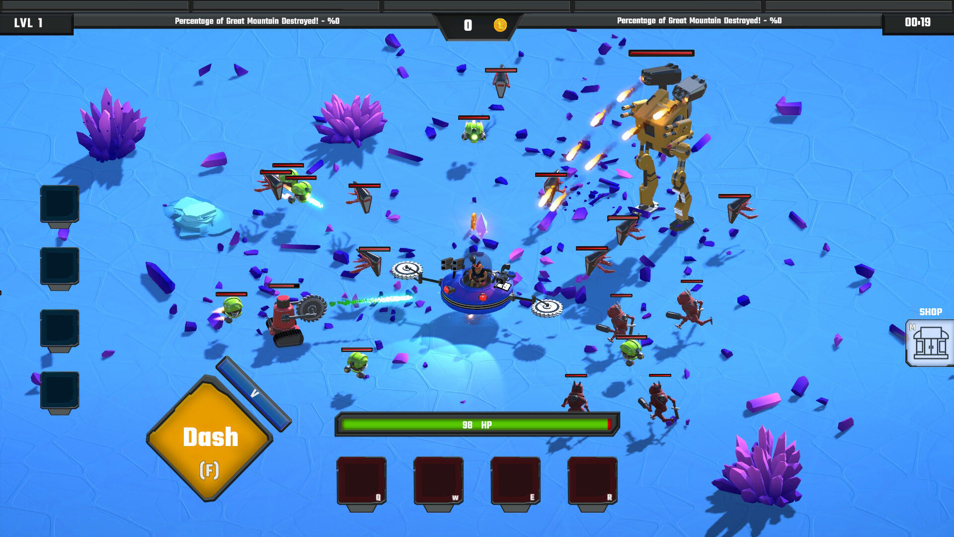 Space Digger screenshot game