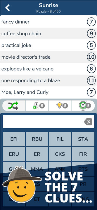Screenshot 1 of 7 Little Words: Word Puzzles 7.15.3
