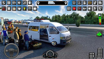 Dubai Van Simulator Car Game Game Screenshot