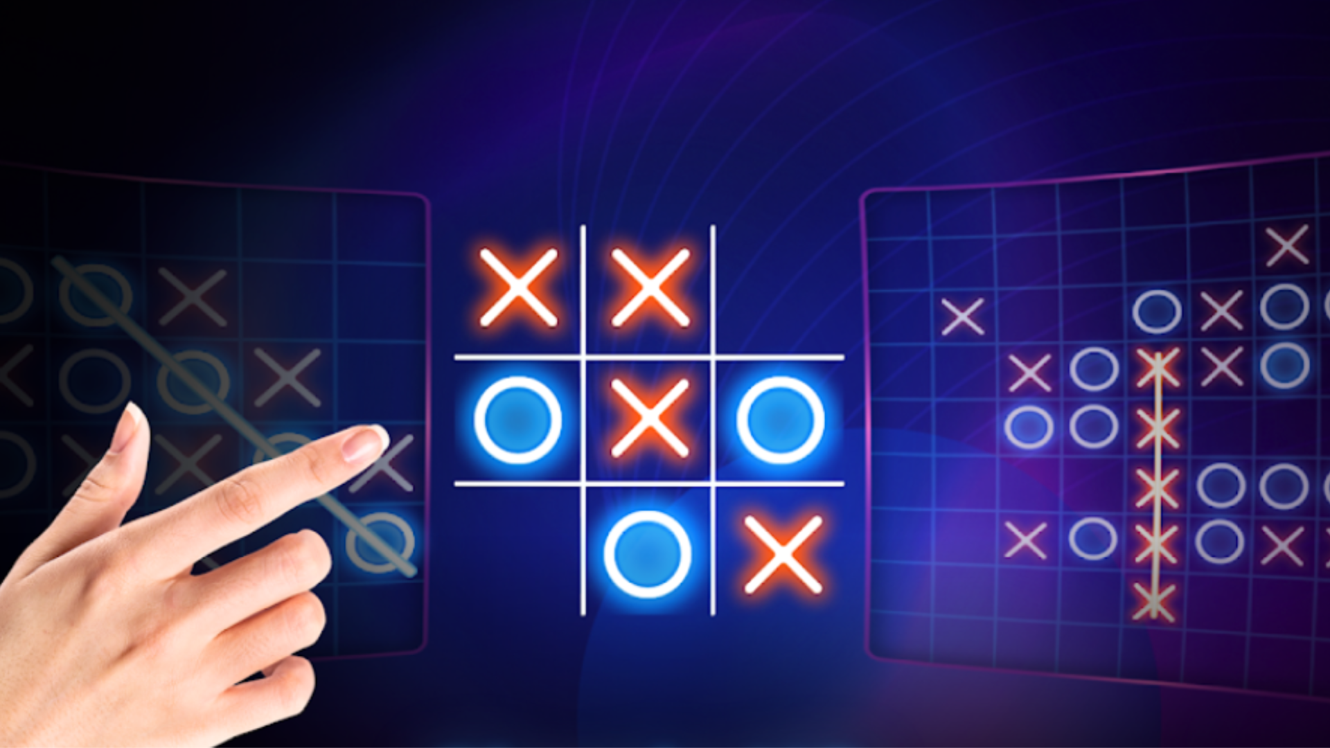 Tic Tac Toe 2 Players: Game XO Game Screenshot