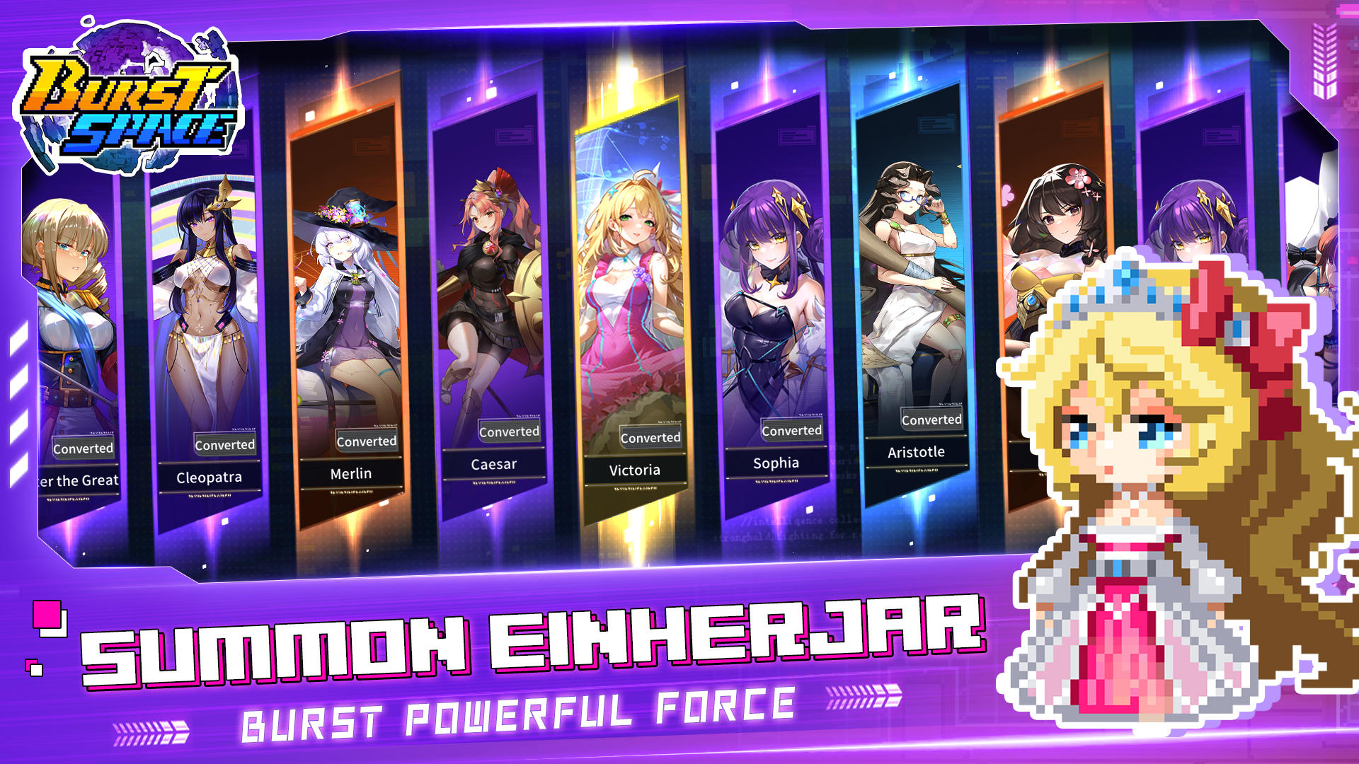 Burst Space Game Screenshot