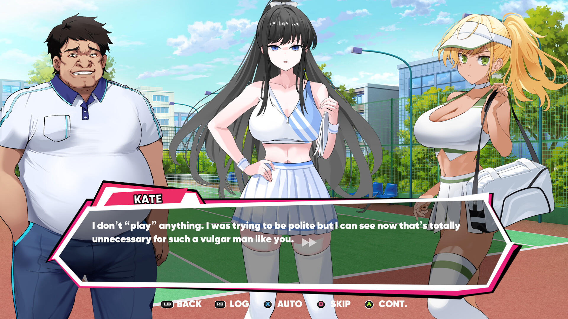 Academy Love Saga: Tennis Angels screenshot