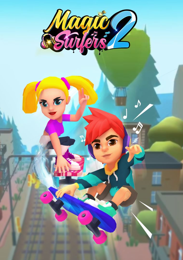 Screenshot of Magic Surfers 2