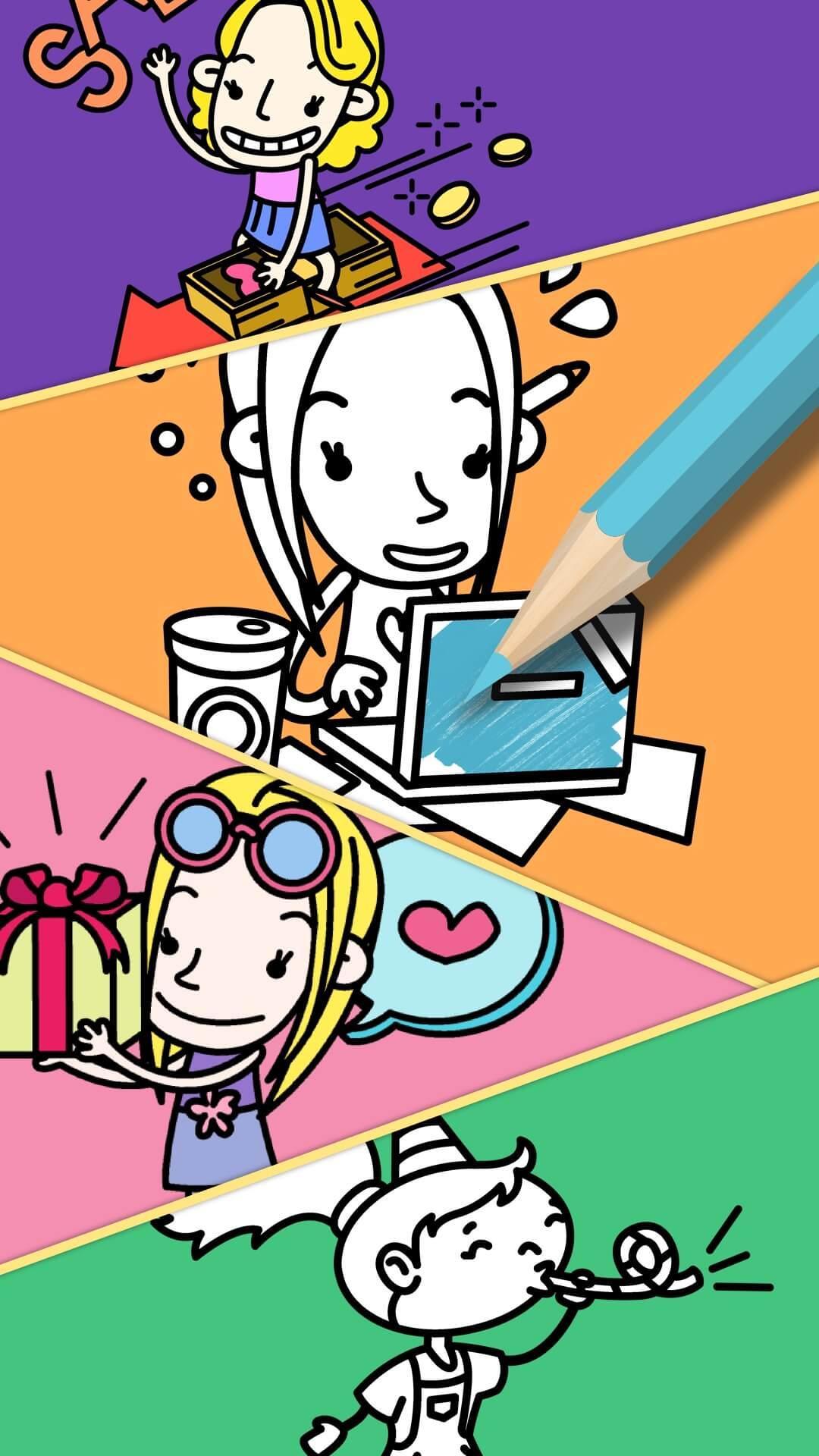 Coloring Book for kids Game Screenshot