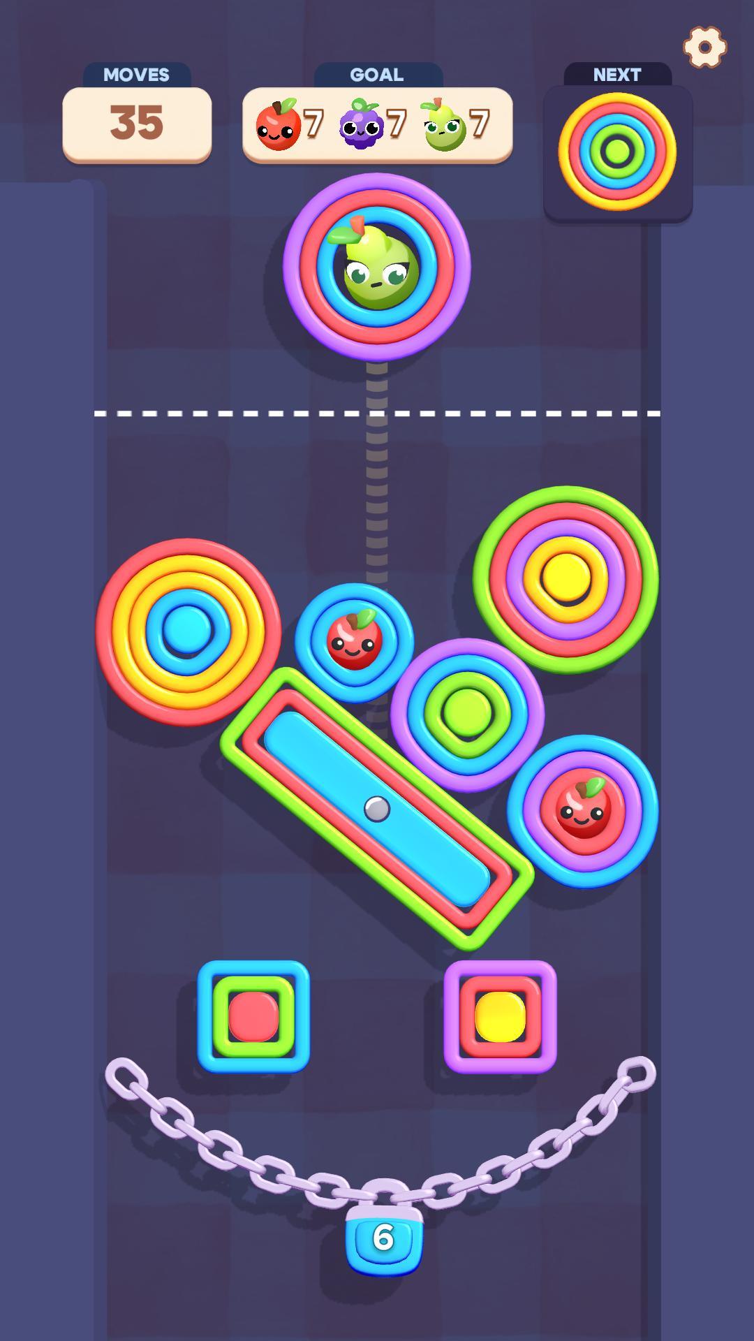 Color Rings Blast Game Screenshot