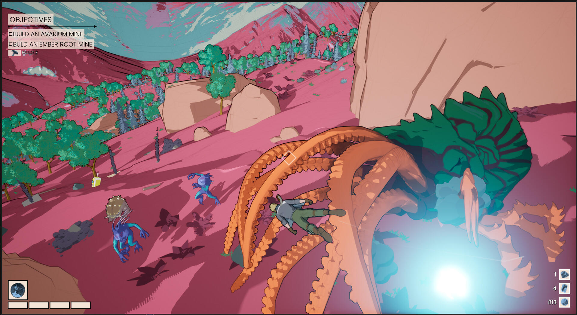 Alien Frontier Game Screenshot