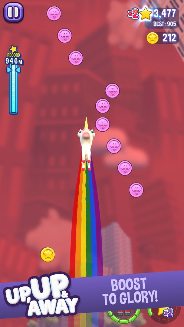 Angry Gran Up Up and Away - Jump screenshot game