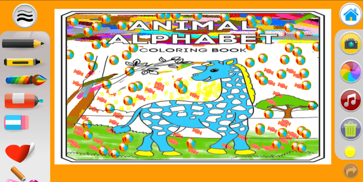 ColorMe - Coloring Page fun Game Screenshot