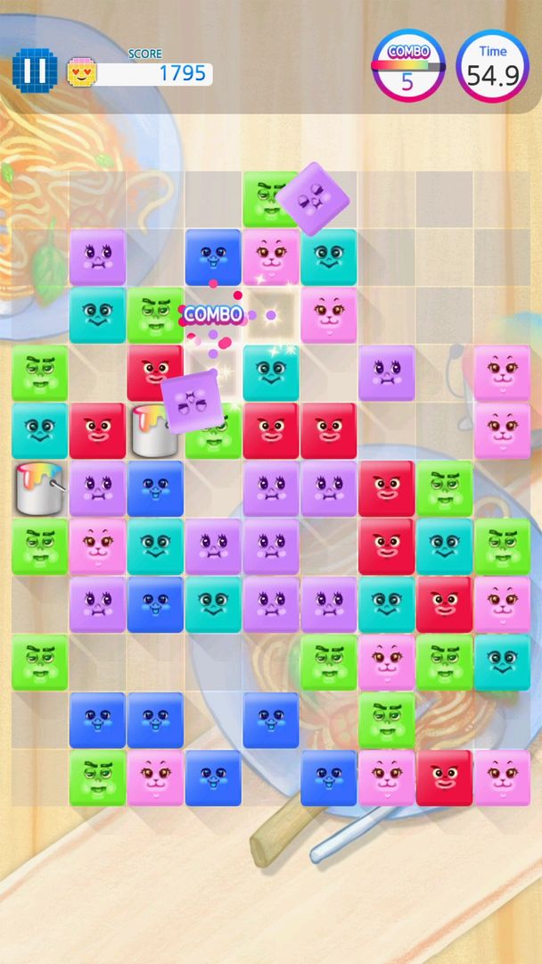 컬러팡 : 퍼즐 컬러타일 게임 스크린 샷