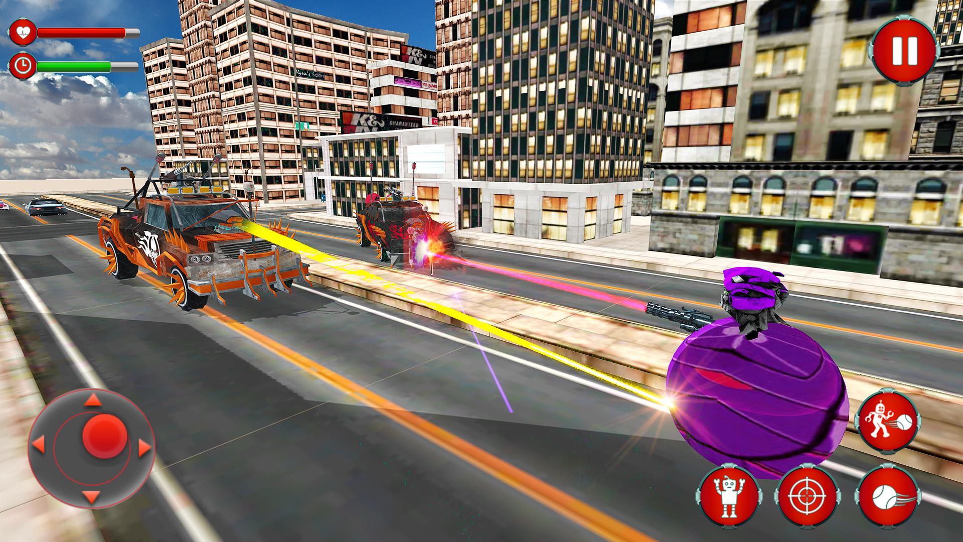 Robot Ball Simulator ゲームのスクリーンショット