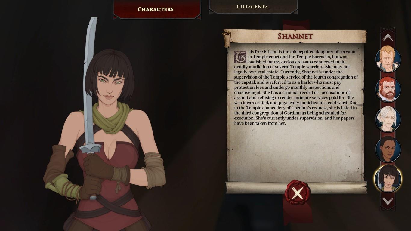 Screenshot of Ash of Gods: Redemption