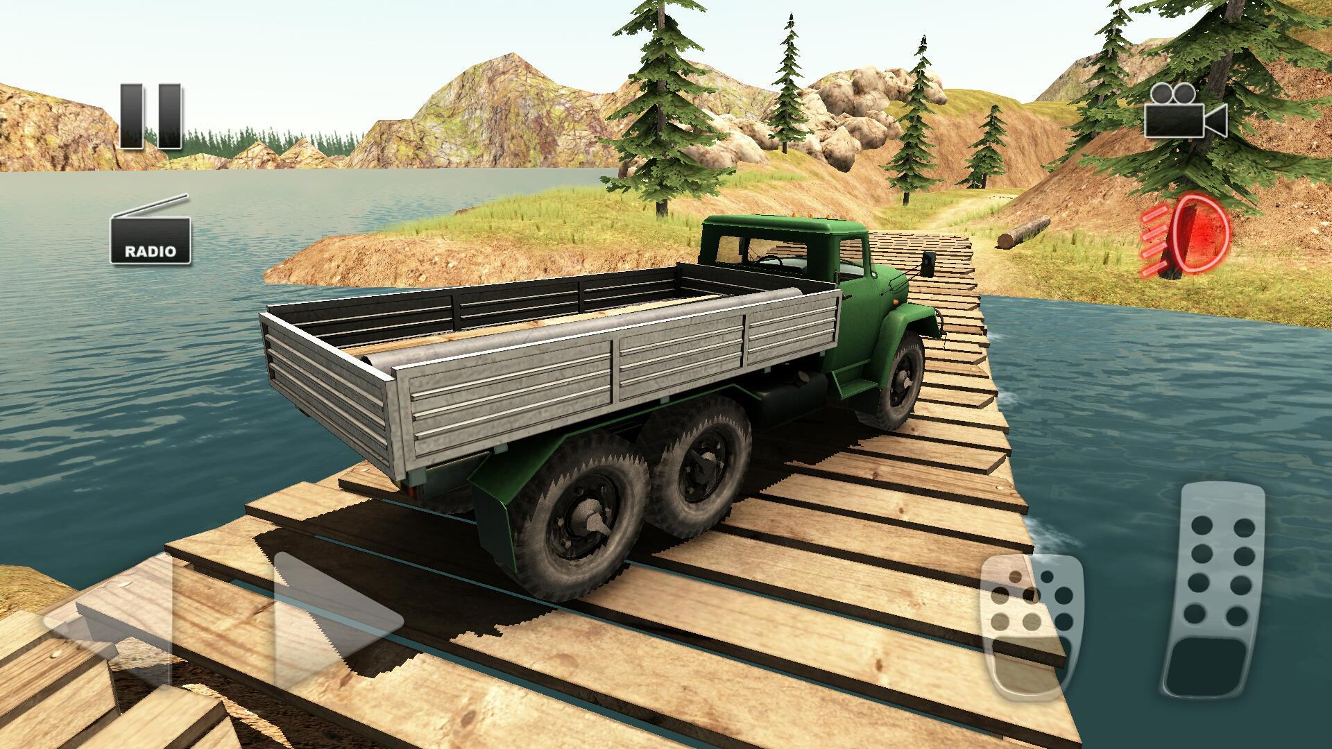 Truck Driver Crazy Road 2 Game Screenshot