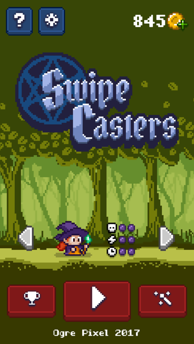Swipe Casters Game Screenshot