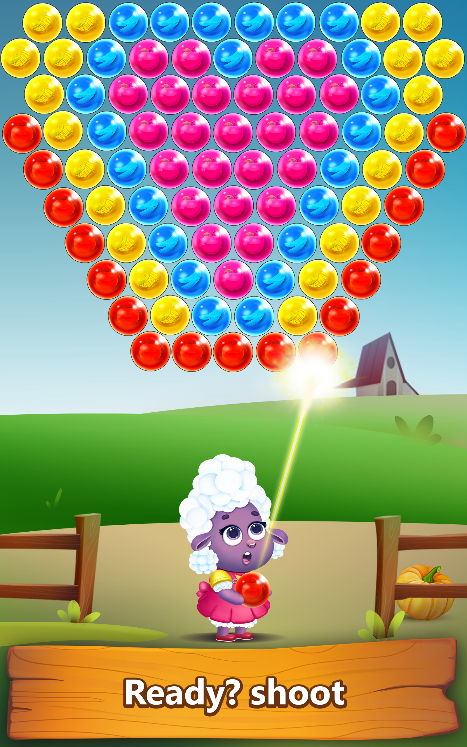 Farm Pop : Bubble Shooter 2025 Game Screenshot