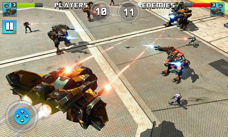 Robot Epic War 2017 : Action Fighting Game 게임 스크린 샷