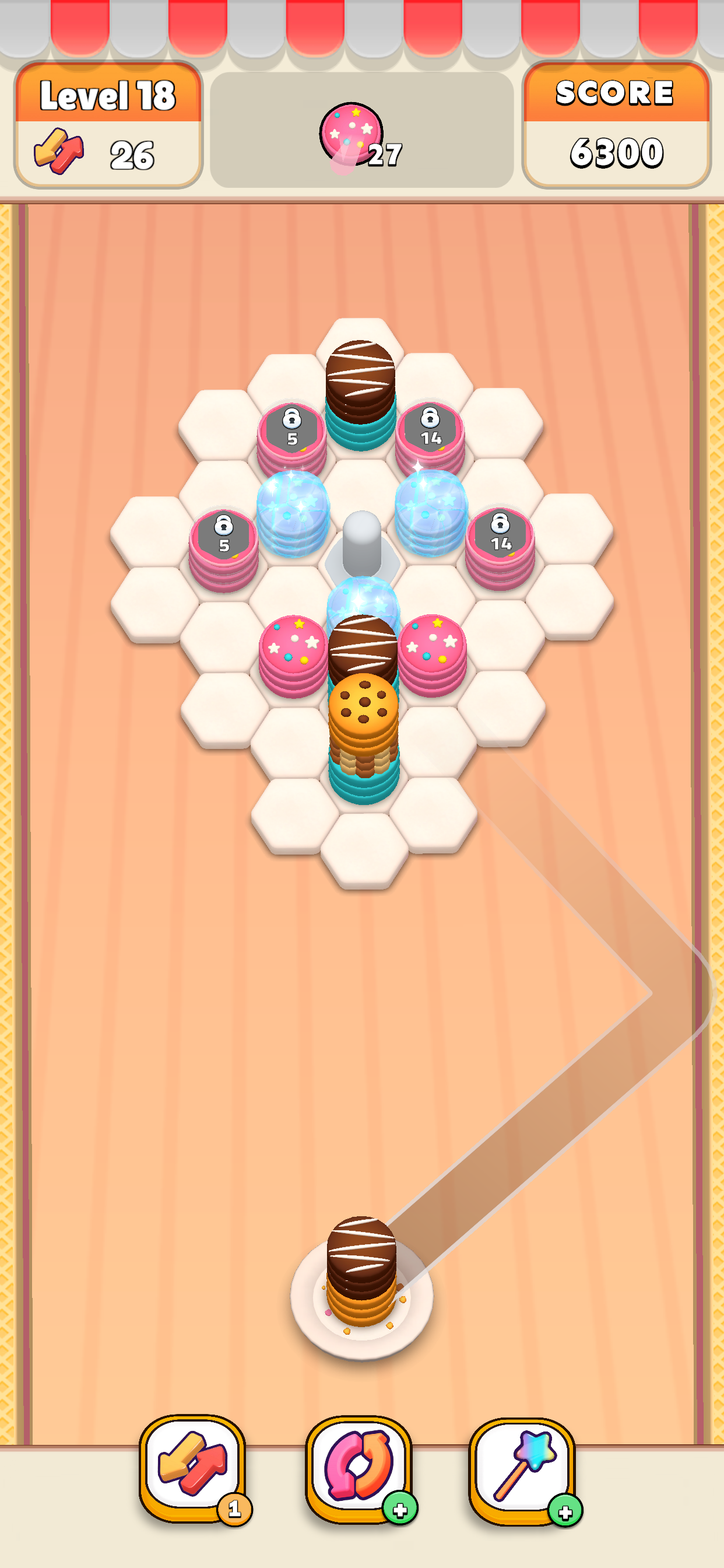 Cookie Sort 3D Game Screenshot