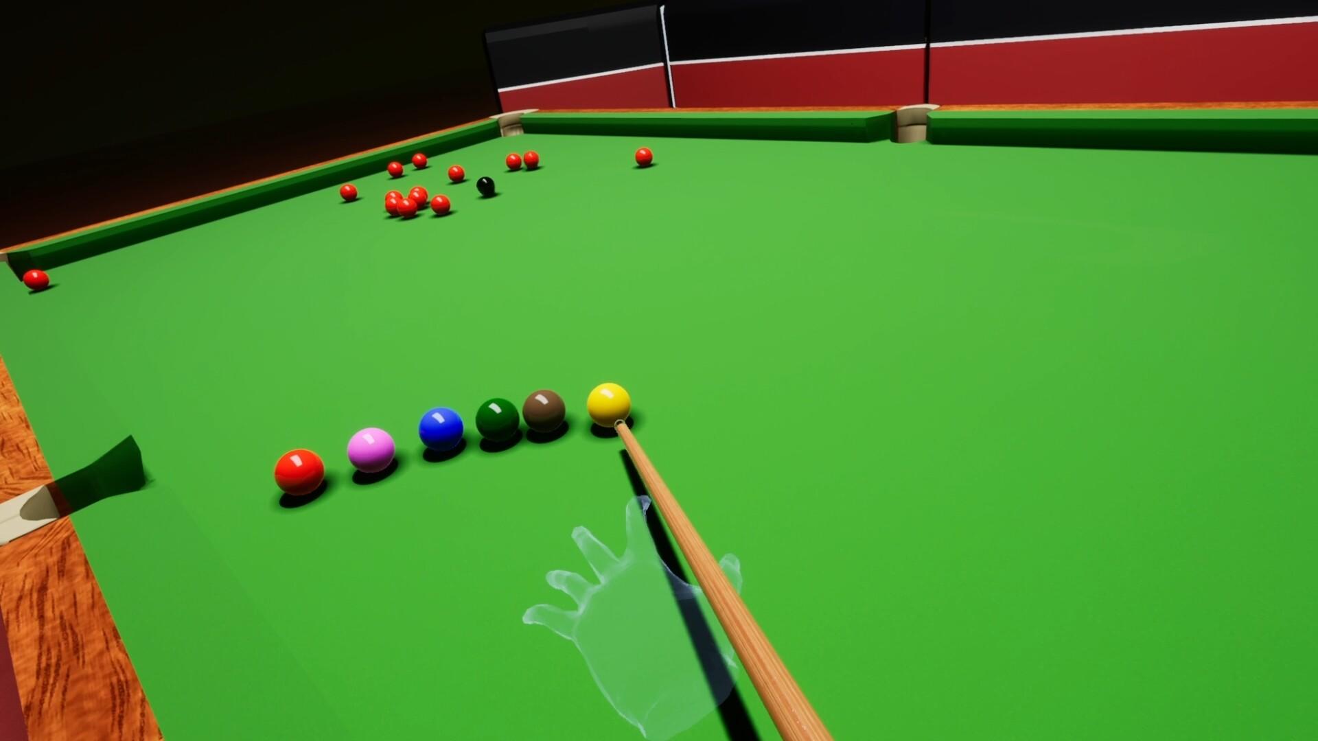 Screenshot of Simple Snooker
