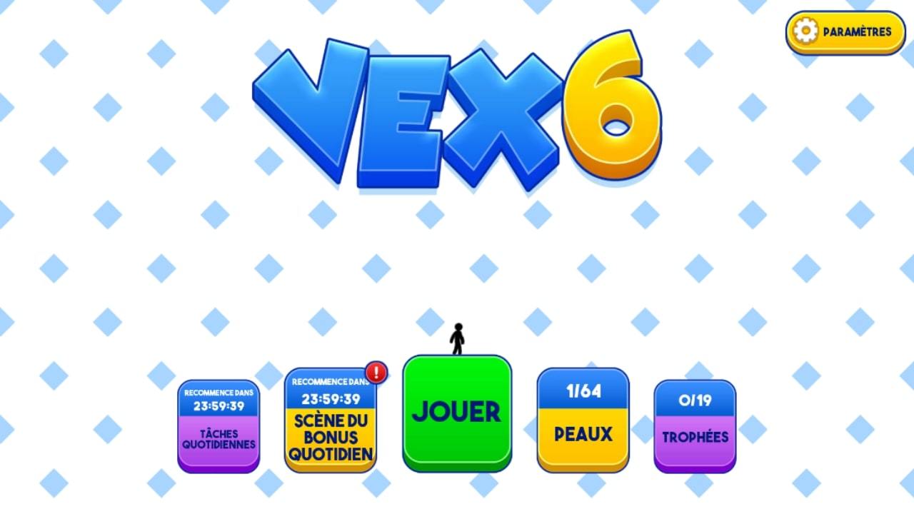 Captura de Tela do Jogo Vex 6 Pro