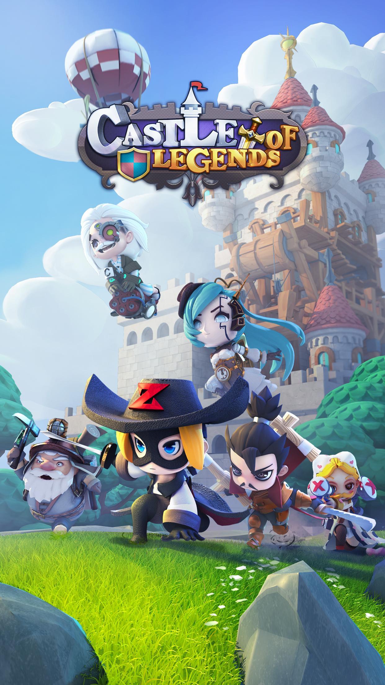 Cuplikan Layar Game Castle of Legends (Unreleased)