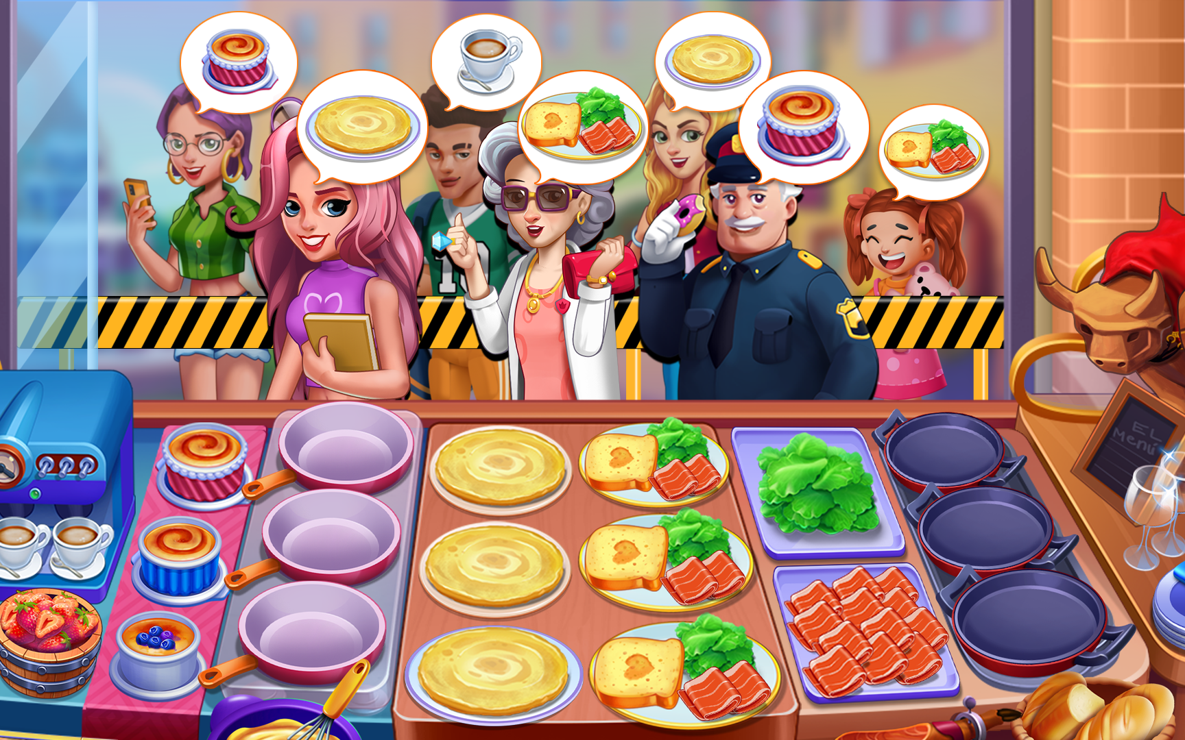 Screenshot of Food City: Cooking Food Games