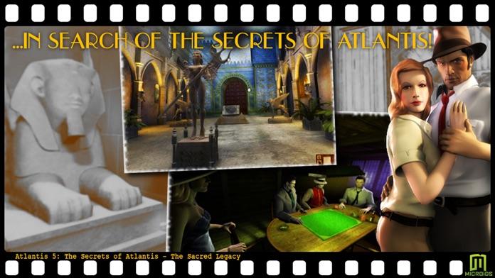 The Secrets of Atlantis - The Sacred Legacy HD 遊戲截圖