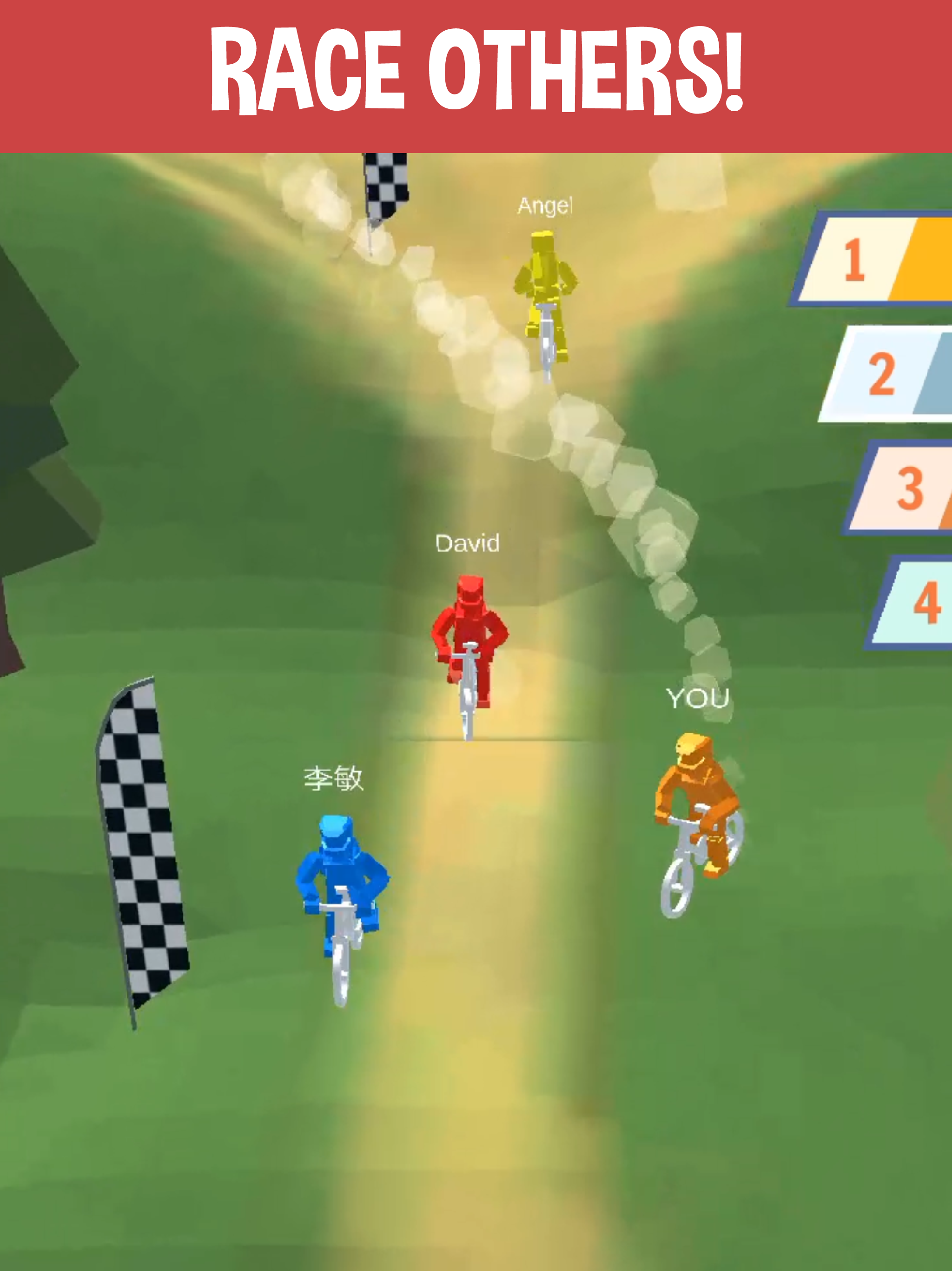 Screenshot of Hill Down Race