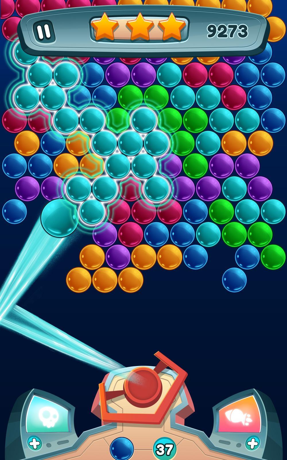 Arcade Bubble Pop Game Screenshot