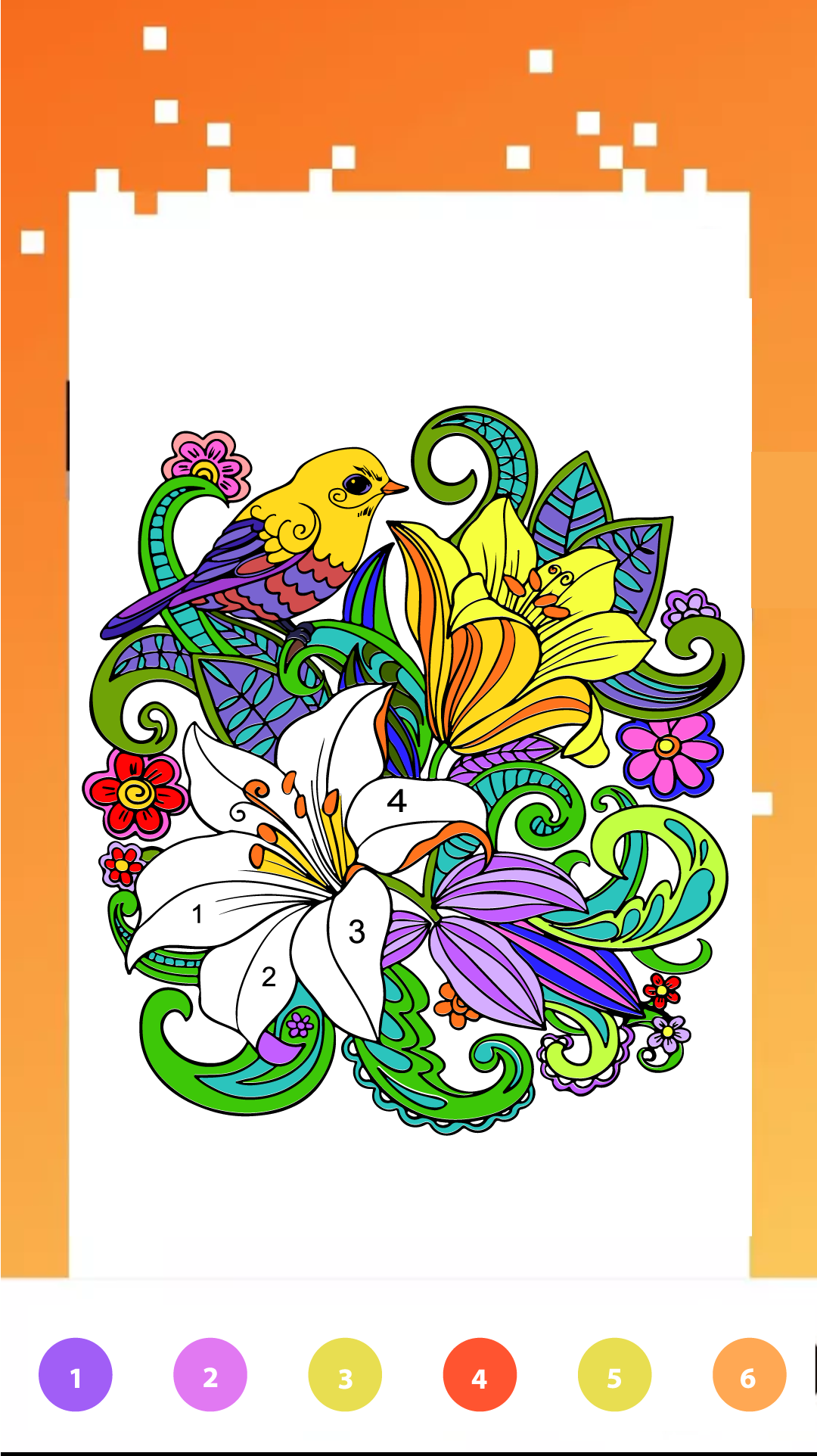 Screenshot of Paint.art - Paint By Number & Coloring Book