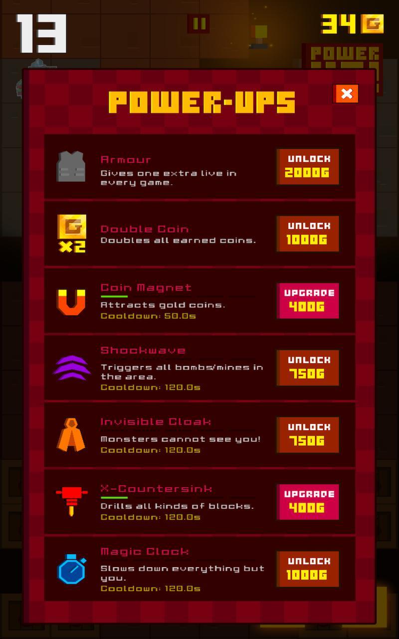 Mine Blitz Game Screenshot