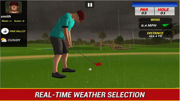 Cuplikan Layar Game Professional Golf Play - Pro