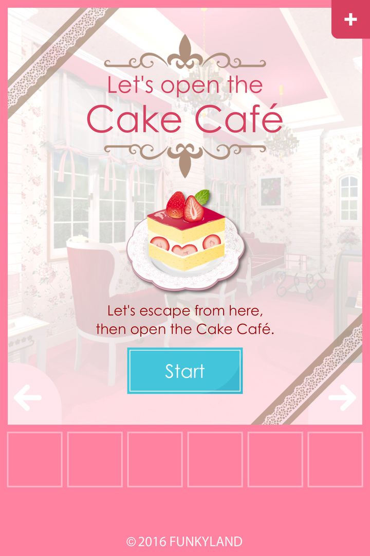 Escape the Cake Café screenshot game